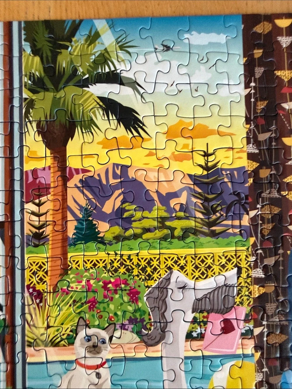 Puzzle by Ravensburger. 500ct. Pets of Palm Springs